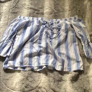 Off the shoulder shirt